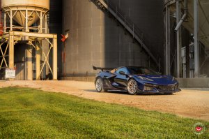 Chevrolet Corvette C8 Custom Wheels - GEN-03 by Vossen - Gloss Clear