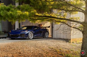 Chevrolet Corvette C8 Custom Wheels - GEN-03 by Vossen - Gloss Clear