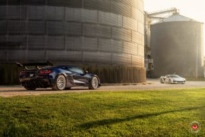 Chevrolet Corvette C8 Custom Wheels - GEN-03 by Vossen - Gloss Clear