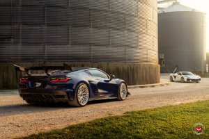Chevrolet Corvette C8 Custom Wheels - GEN-03 by Vossen - Gloss Clear