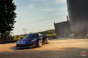 Chevrolet Corvette C8 Custom Wheels - GEN-03 by Vossen - Gloss Clear