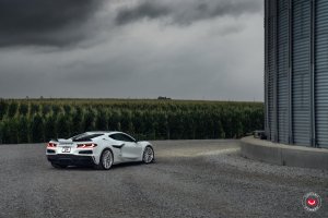 Chevrolet Corvette C8 Custom Wheels - S21-02 by Vossen - Gloss Clear