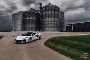 Chevrolet Corvette C8 Custom Wheels - S21-02 by Vossen - Gloss Clear