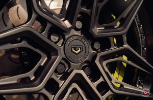 Chevrolet Corvette C7 Custom Wheels - EVO-4R by Vossen - Satin Black