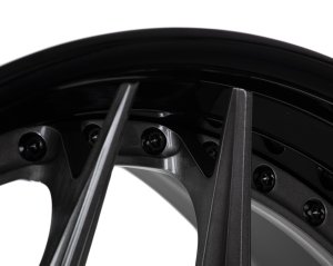 Chevrolet Corvette C7 Custom Wheels - EVO-4R by Vossen - Satin Black