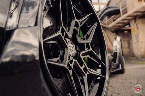 Chevrolet Corvette C7 Custom Wheels - EVO-4R by Vossen - Satin Black