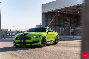 Ford Mustang Custom Wheels - HF-5 by Vossen - Satin Black