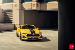 Ford Mustang Custom Wheels - HF-5 by Vossen - Satin Black