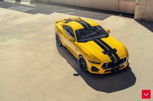 Ford Mustang Custom Wheels - HF-5 by Vossen - Satin Black