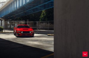 Ford Mustang Custom Wheels - HF-5 by Vossen - Satin Black