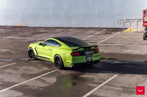 Ford Mustang Custom Wheels - HF-5 by Vossen - Satin Black