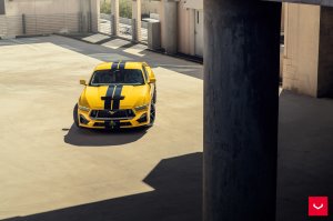 Ford Mustang Custom Wheels - HF-5 by Vossen - Satin Black