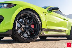 Ford Mustang Custom Wheels - HF-5 by Vossen - Satin Black