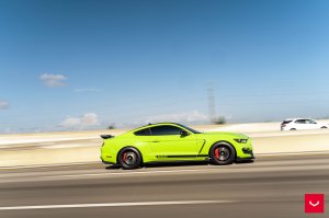 Ford Mustang Custom Wheels - HF-5 by Vossen - Satin Black