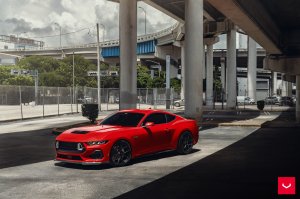 Ford Mustang Custom Wheels - HF-5 by Vossen - Satin Black