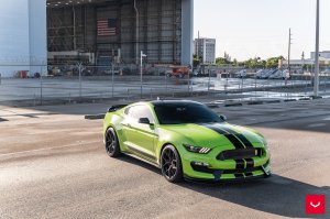 Ford Mustang Custom Wheels - HF-5 by Vossen - Satin Black