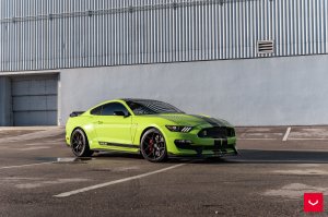 Ford Mustang Custom Wheels - HF-5 by Vossen - Satin Black