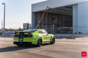 Ford Mustang Custom Wheels - HF-5 by Vossen - Satin Black