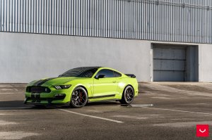 Ford Mustang Custom Wheels - HF-5 by Vossen - Satin Black