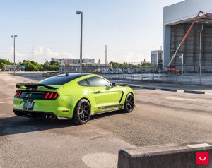 Ford Mustang Custom Wheels - HF-5 by Vossen - Satin Black