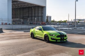 Ford Mustang Custom Wheels - HF-5 by Vossen - Satin Black