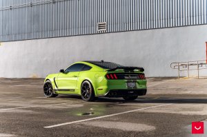 Ford Mustang Custom Wheels - HF-5 by Vossen - Satin Black