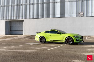 Ford Mustang Custom Wheels - HF-5 by Vossen - Satin Black