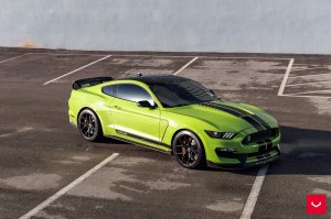 Ford Mustang Custom Wheels - HF-5 by Vossen - Satin Black