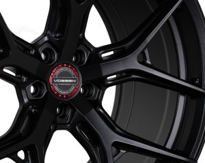 Ford Mustang Custom Wheels - HF-5 by Vossen - Satin Black
