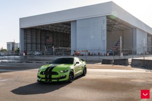 Ford Mustang Custom Wheels - HF-5 by Vossen - Satin Black