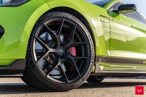 Ford Mustang Custom Wheels - HF-5 by Vossen - Satin Black