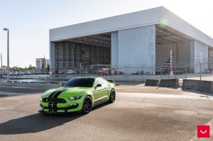 Ford Mustang Custom Wheels - HF-5 by Vossen - Satin Black