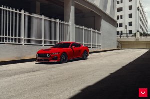 Ford Mustang Custom Wheels - HF-5 by Vossen - Satin Black