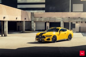 Ford Mustang Custom Wheels - HF-5 by Vossen - Satin Black