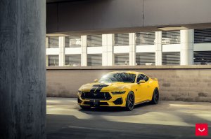 Ford Mustang Custom Wheels - HF-5 by Vossen - Satin Black