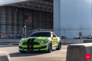 Ford Mustang Custom Wheels - HF-5 by Vossen - Satin Black