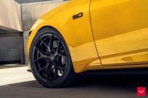 Ford Mustang Custom Wheels - HF-5 by Vossen - Satin Black