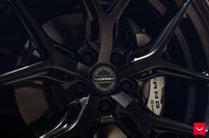 Ford Mustang Custom Wheels - HF-5 by Vossen - Satin Black
