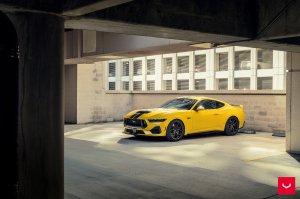 Ford Mustang Custom Wheels - HF-5 by Vossen - Satin Black
