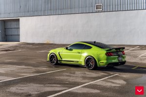 Ford Mustang Custom Wheels - HF-5 by Vossen - Satin Black