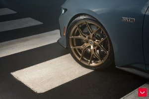 Ford Mustang Custom Wheels - HF-5 by Vossen - Satin Bronze