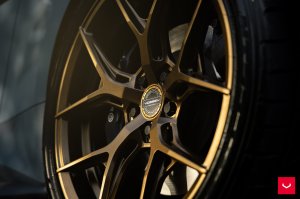 Ford Mustang Custom Wheels - HF-5 by Vossen - Satin Bronze