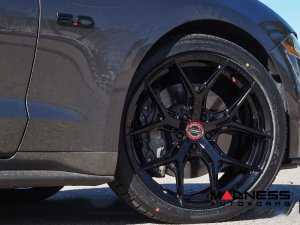 Ford Mustang Custom Wheels - HF-5 by Vossen - Gloss Black
