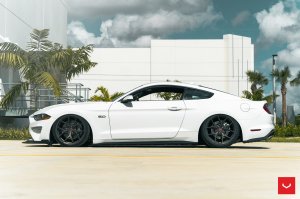 Ford Mustang Custom Wheels - HF-5 by Vossen - Matte Gunmetal