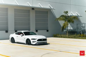 Ford Mustang Custom Wheels - HF-5 by Vossen - Matte Gunmetal