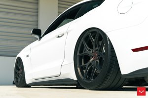 Ford Mustang Custom Wheels - HF-5 by Vossen - Matte Gunmetal