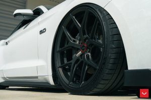 Ford Mustang Custom Wheels - HF-5 by Vossen - Matte Gunmetal