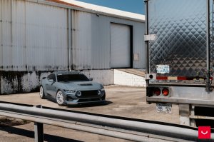 Ford Mustang Custom Wheels - HFX-1 by Vossen - Polished Silver