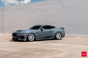 Ford Mustang Custom Wheels - HFX-1 by Vossen - Polished Silver