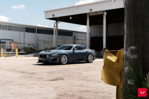 Ford Mustang Custom Wheels - HFX-1 by Vossen - Polished Silver